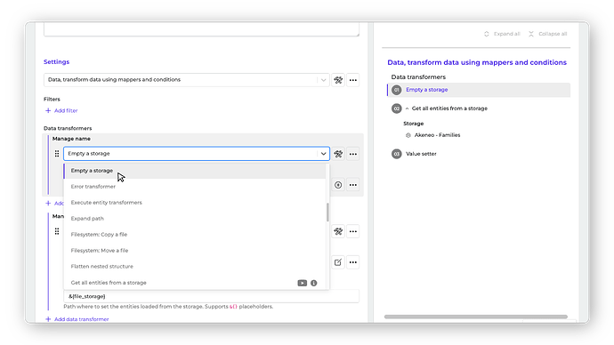 Alumio - Forum Release Notes - 3.94.0-RC1_Empty a storage