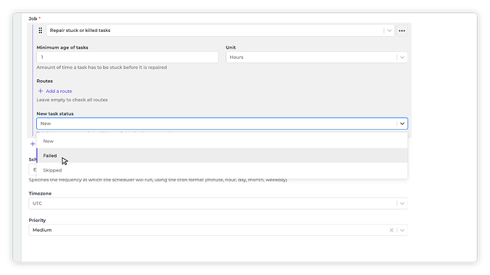 Alumio - Forum - Repairing Stuck Tasks via Scheduler_2