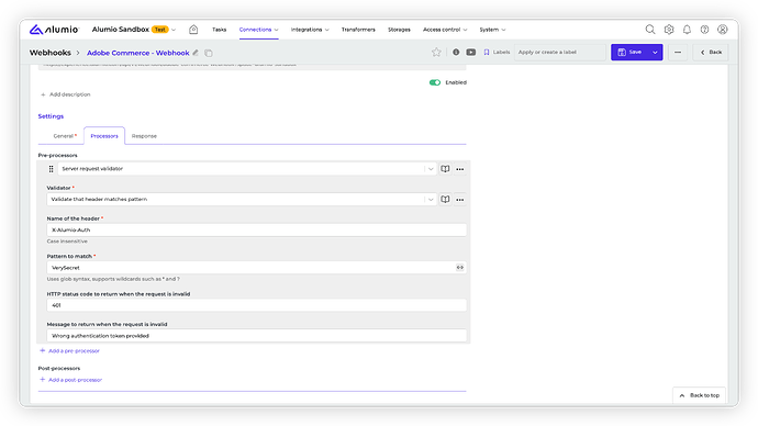 Alumio - Forum - Using Webhooks within integrations_04