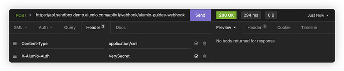 Alumio - Forum - Using Webhooks within integrations_06