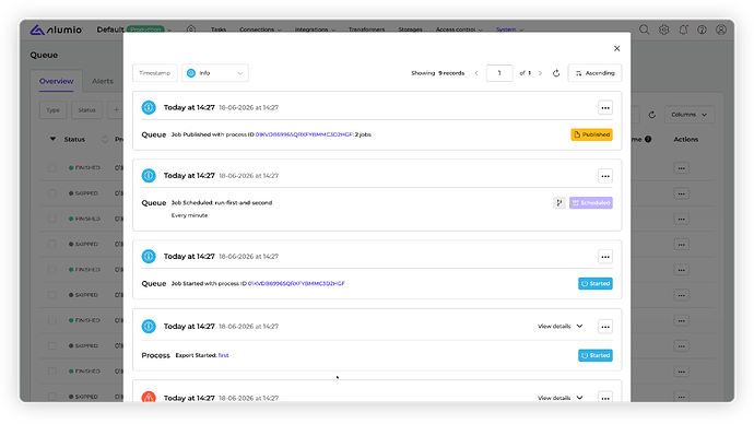 Alumio - Forum Release Notes - 3.116.0_Custom log designs 1
