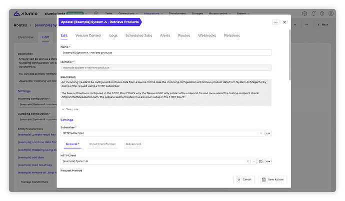 Alumio - Forum - Inline Configuration Editor_Inline configuration Editor 2
