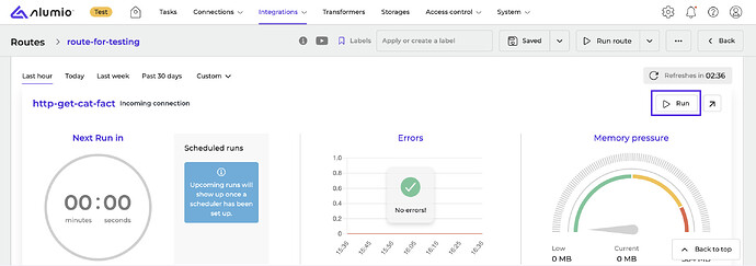 Alumio - Release Note - Run Incoming & Outgoing