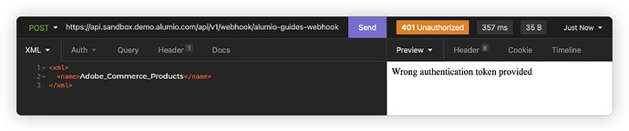 Alumio - Forum - Using Webhooks within integrations_05