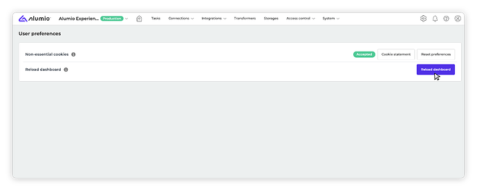 Alumio - Forum - Refresh Cache_2