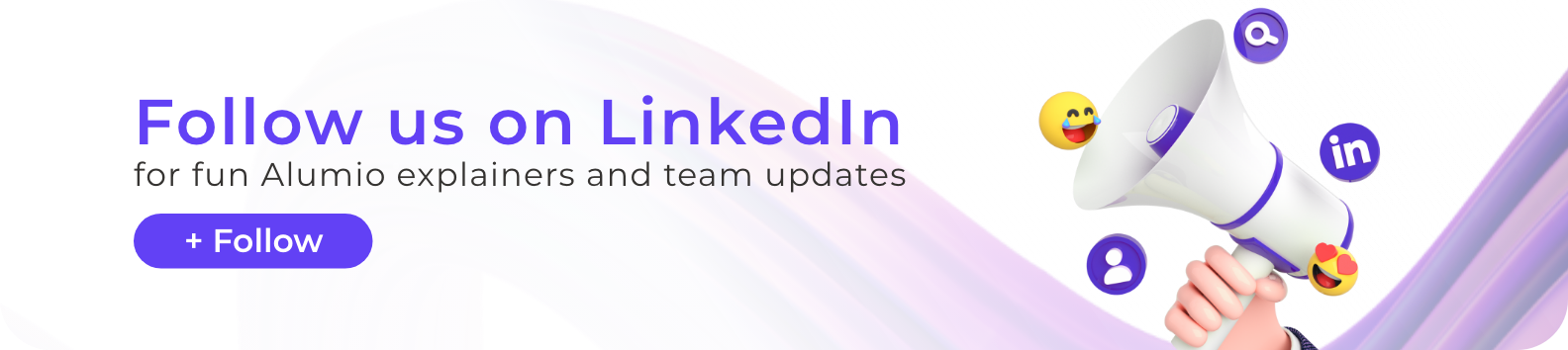 Alumio - Website - Release Notes Campaign Banner - LinkedIn – 5